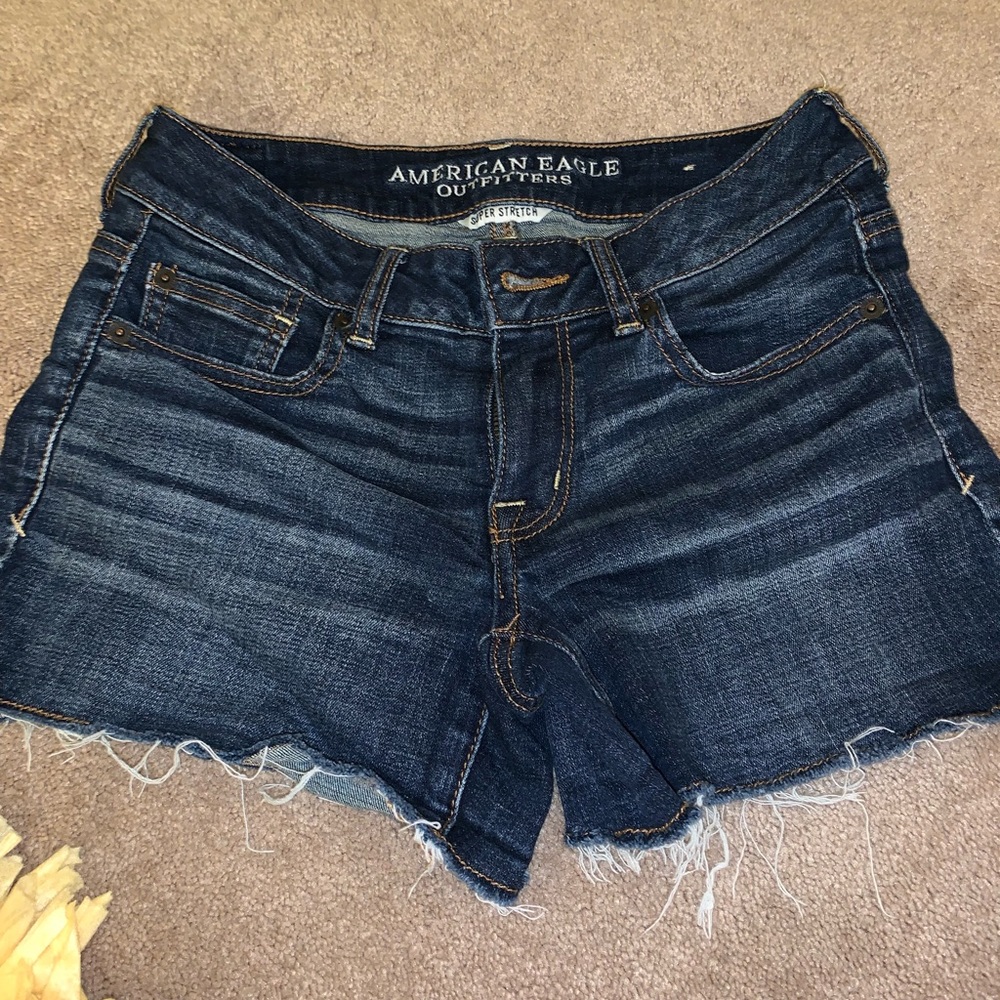 American Eagle jean shorts (super stretch)